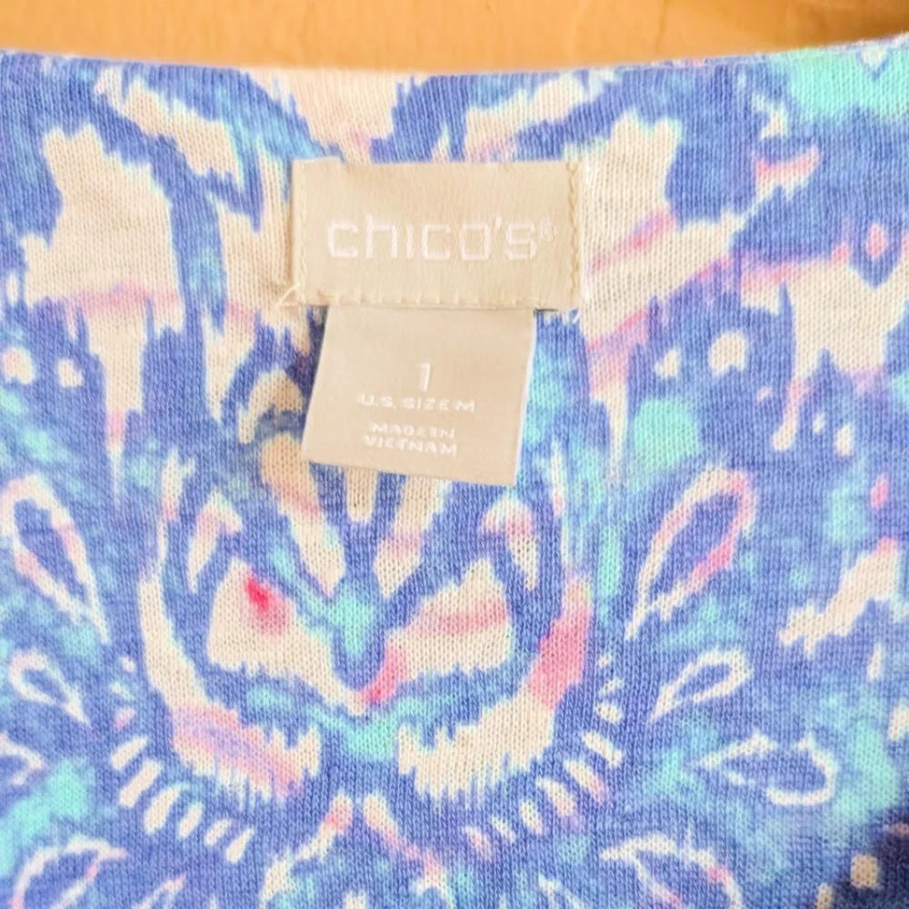NWT Chico's Linen Tunic - Picture 2 of 13